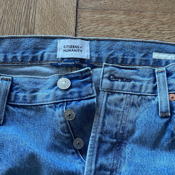 Citizens of Humanity Neve Low-Slung relaxed straight leg jeans 27 - Picture 9 of 9